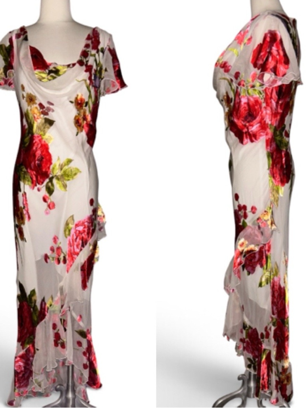 Lew Magram Vintage Floral Dress